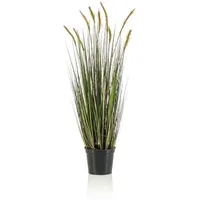 Emerald Künstliches Fuchsschwanzgras im Topf 90 cm