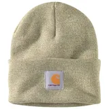 Carhartt Workwear Beanie Mütze Watch Hat, Arbeitsmütze, Farbe: Olive Winter White - Einheitsgröße