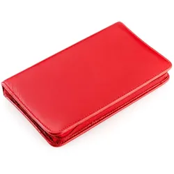 Remos Etui 'Boreas', echtes Leder, rot, leer 1 St rot