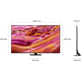 Samsung GQ75QN90F 75" Neo QLED 4K Vision AI Smart TV QN90F