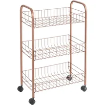 Metaltex Lugano Allzweckwagen, Metall, Kupfer, 41x23x63cm