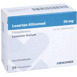 Losartan Axiromed 50 mg Filmtabletten 56 St