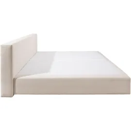 Home Affaire Boxspringbett HOME AFFAIRE "Åby", beige (creme, beige), B:207cm L:225cm, Komplettbetten, Boxspringbett, In Cord Bezug, wahlweise mit und ohne Matrazte erhältlich