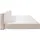 Home Affaire Boxspringbett HOME AFFAIRE "Åby", beige (creme, beige), B:207cm L:225cm, Komplettbetten, Boxspringbett, In Cord Bezug, wahlweise mit und ohne Matrazte erhältlich
