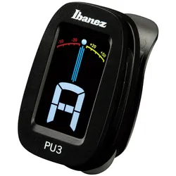Ibanez PU3-BK Clip Auto Tuner