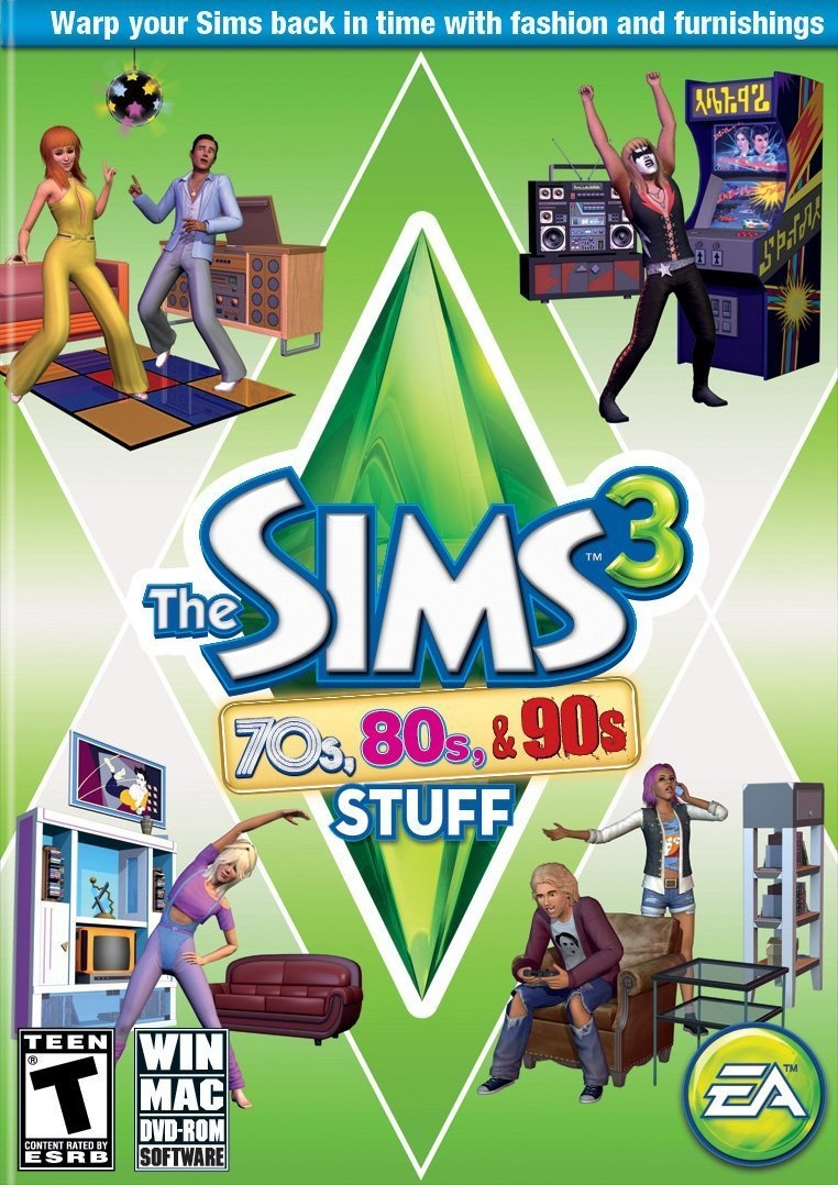 Die Sims 3 70er 80er 90er Stuf