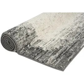OTTO home Teppich OTTO HOME "Leksa", grau, B:200cm H:15mm L:300cm, Kunstfaser, Teppiche, Teppich, im Vintage-Look, Wohnzimmer, Schlafzimmer, Esszimmer