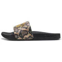 Puma Leadcat 2.0 Snake CHIC Schiebe-Sandalen, Black Aged Silver,