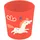 Koziol Kids Kindergeschirr Set 3-tlg. organic red DREAMS