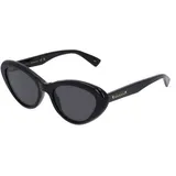 GUCCI GG1170S Damen-Sonnenbrille Vollrand Butterfly Kunststoff-Gestell, schwarz