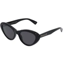GUCCI GG1170S Damen-Sonnenbrille Vollrand Butterfly Kunststoff-Gestell, schwarz