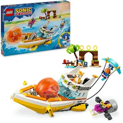 LEGO Sonic the Hedgehog 76997 Tails’ Abenteuerboot, Videospiel-Spielzeug