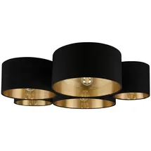 Trio Deckenleuchte CARLTON 90x22x70cm 5-flammig gold (R69390532)