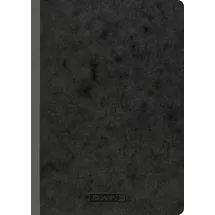 Brunnen Notizbuch DIN A5 kariert, schwarz Softcover 192 Seiten, 1 St.