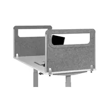 Bakker Elkhuizen BakkerElkhuizen BNESSSALGYD60 Bakker Seitenwand rund mit Acrylglasscheibe grau