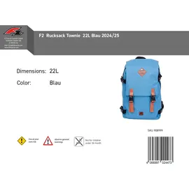 F2 Townie 22L blau