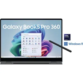 Samsung Galaxy Book5 Pro 360 16" Core Ultra 7 256V 16 GB RAM 512 GB SSD Moonstone Gray