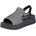 Schaftsandalen Damen Schwarz 38
