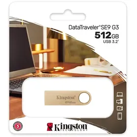 Kingston DataTraveler SE9 G3 512 GB gold USB 3.0