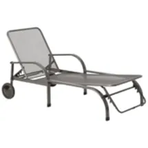 MWH Das Original Chalet Rollliege 186 x 82 x 49 cm eisengrau