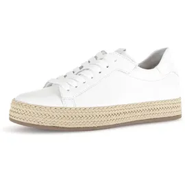 Gabor Sneaker Damen Weite E Weiß 41