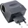 casativo-power Spannungswandler, kompakt u. praktisch, 230V auf 12V, 1000mA / 12 Watt, schwarz, Kleinstgeräte mit bis zu 12 Watt und Zigarettenanzünder-Anschluss überall verwenden