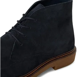 Marco Tozzi by Guido Maria Kretschmer Herren Stiefeletten zum Schnüren aus Wildleder Elegant, Blau 45 - 45