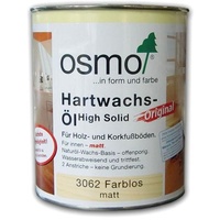 Osmo Hartwachs-Öl Original Farblos Matt 10 l TOP NEUWARE