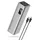 cuktech Powerbank CUKP200XGLGR 100W 20000mAh 2 x USB-C 1 x USB-A - grau - Grau