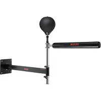 Vevor Box-Spinning-Bar zur Wandmontage, Spinning-Bar mit Punchingball, Verstellbarer Box-Geschwindigkeitstrainer, Reflex-Boxstange mit Handschuhen, Box-Trainingsgerät für Kickboxen, MMA, Fitness