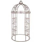 deluke Deko-Pavillon EMMA 1,5 x 1,5 m Rostfarben