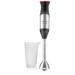 Taurus Bapi 1200 Inox 1200W Stabmixer, 20 Geschwindigkeiten + Turbofunktion mit Edelstahlklingen.