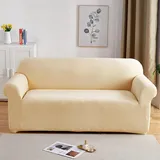 PETCUTE Sesselbezüge Elastische Sesselbezüge Dicke Sofabezüge Sofabezüge Sahne
