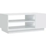furnicato Moderner Weiß Holzwerkstoff 102 x 55 x 43 cm
