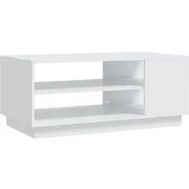 furnicato Moderner Weiß Holzwerkstoff 102 x 55 x 43 cm