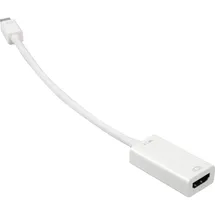 Sharkoon mini-DisplayPort 1.2 auf HDMI-Adapter 15 cm Weiß