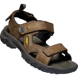 Keen Herren Targhee III Open Toe Sandale, 10,5 - bison / mulch