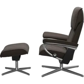 Stressless Relaxsessel "Admiral", braun (braun batick), B:93cm H:103cm T:79cm, Leder BATICK: BATICK ist ein leicht korrigiertes, durchgefärbtes und genarbtes Möbelleder, bei dem die meisten Unebenheiten und Spuren in der Regel entfernt wurden.