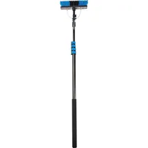 Planet C Reinigungsbürste Teleskop Solar Panel Cleaner schwarz 460 cm