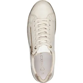 Marco Tozzi Sneaker Damen Weite E Beige (Cream Comb) 37
