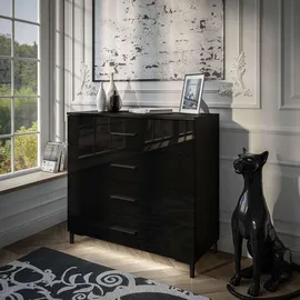 lookway LINA 95 x 84 x 40 cm Schwarz