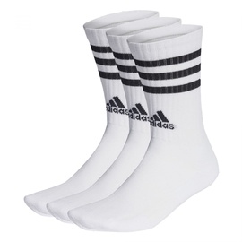 adidas HT3458 3S C SPW CRW 3P Socks Unisex Adult white/black Größe KL