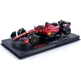 BBURAGO Ferrari SF-23 #16 Leclerc (mit Helm, Maßstab 1:43)