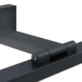 Maytoni Bilderleuchte Wandlampe Wandleuchte LED Wohnzimmerlampe schwarz chrom B 49,5 cm