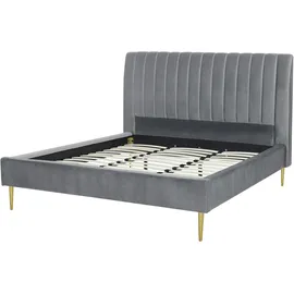 Beliani Marville 180 x 200 cm Grau