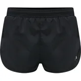 New Line Core Split Shorts Damen Schwarz L