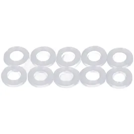 gistuch 10 Stück Soda-Maschinen-Adapter-Unterlegscheiben, CO2-Schnellkonverter-Dichtungen, Silikon-O-Ringe für Soda-Maker-Schlauch,