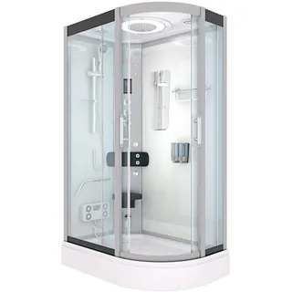 AcquaVapore Dampfdusche Sauna Dusche Duschkabine D60-70T3R 80x120cm OHNE 2K Scheiben Versiegelung