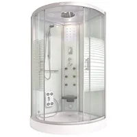 Home Deluxe White Pearl Komplettduschkabine