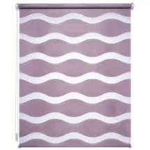 LIEDECO Doppelrollo Wave 90 x 150 cm rosa
